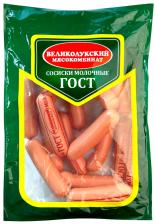 Сосиски Великолукский МК Молочные 650г. Закажите онлайн!