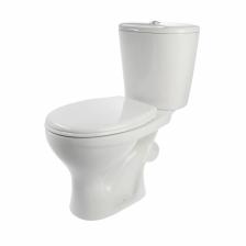 Унитаз компакт ЛЗСФ «Оптима Стандарт», нижняя подводка, сиденье, кнопка хром