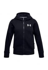 Свитер Rival с застежкой-молнией Under Armour, черный