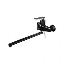 Смеситель предназначен для подачи воды в раковину и ванну, устанавливается на стену. Смеситель для ванны VALFEX Orion Black выполнен из латуни. Данный сплав имеет среднюю коррозийную устойчивость, может использоваться в системах высокого давления, при этом абсолютно безопасен для здоровья. Современная модель имеет эргономичный дизайн и отлично впишется практически в любой интерьер ванной комнаты.