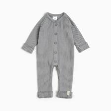 Комбинезон вязаный Крошка Я, рост 80-86, серый