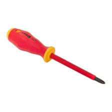 EKF ph-2-100-pro-in Отвертка Professional PH2х100 мм VDE 1000В 1 шт