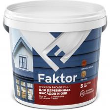 Краска FAKTOR для деревянных фасадов и OSB предназначена для окраски новых и ранее окрашенных деревянных поверхностей из пиленной и строганной древесины (кроме полов), OSB. Рекомендуется для окраски деревянных фасадов и интерьеров домов, беседок, оград, декоративных и конструкционных элементов (наличников, рам, переплетов, дверей, шпалер, и т.д.) по вагонке, брусу, блок-хаусу, оцилиндрованному бревну, OSB. Возможно нанесение на загрунтованные бетонные поверхности при условии соответствующей подготовки поверхности к окрашиванию. Образует водо- и атмосферостойкое паропроницаемое («дышащее») эластичное покрытие, эксплуатируемое в атмосферных условиях, а также внутри помещений. Быстросохнущая. Защищает от синевы, плесени и других микроорганизмов. Не содержит вредных компонентов и безопасна для окружающей среды и здоровья человека.