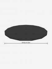 Тент для бассейна Bestway 58038 457см, Черный