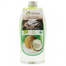 Масло кокосовое Tropicana первого холодного отжима, 0.5 л