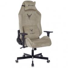 Компьютерное кресло Бюрократ Knight N1 Fabric игровое, обивка: текстиль, цвет: бежевый