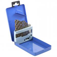 13 шт. 1/16-1/4 дюйма M35 HSS-Co набор кобальтовых сверл для закаленного металла, чугуна, стали, пластика и дерева с футляром для хранения