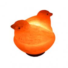 Соляной светильник STAY GOLD Соляная лампа Птицы с диммером