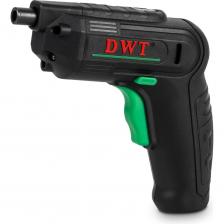 Аккумуляторная отвертка DWT ASCP-04 Sудобный, компактный и мощный инструмент - подойдет для различных задач. Удобная обрезиненная рукоятка не скользит в руке. Замена оснастки производится быстро и без усилий. Оснащен быстрой зарядкой USB Type-C.