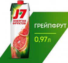 Нектар J-7 Грейпфрут с мякотью 970мл. Доставим до двери!