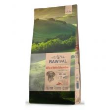 Rawival Gifts of Fields&Branches сухой корм для собак средних и крупных пород, с ягнёнком и перепелом - 2,5 кг повседневный супер премиум с клетчаткой для взрослых с ягненком для всех пород мешок Импортный корм 1 уп. х 1 шт. х 2.5 кг