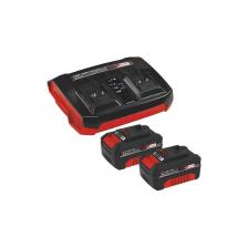 Устройство зарядное + аккумулятор Einhell PXC 2x4,0 Aч + двойное ЗУ Twincharger 3A 4512112