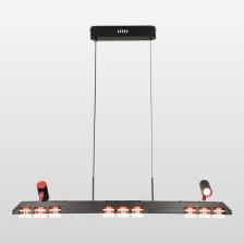 Подвесной светильник LED со спотами Lussole Gilbert LSP-7173