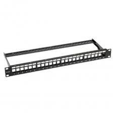 Розетки и патчпанели REXANT () Панель коммутационная наборная 19", 1U, 24 порта, UTP [02-0053]