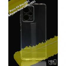 Чехол для Poco X5 Pro 5G & Redmi Note 12 pro 5G / чехол на поко х5 про 5Г и редми нот 12 про 5Г прозрачный