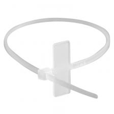 нейлоновые под маркер DKC / ДКС (Заказная) Хомут P6.6 маркировочный, белый 2,5x100, горизонтальная табличка под замком 24,5x7,8 [252100SR-M]