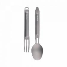Походный набор столовых приборов Xiaomi NexTool Outdoor Titanium Fork Spoon Gray