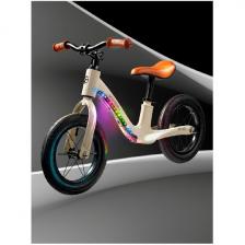 Двухколесный беговел Amarobaby Tornado молочный (AB24-34NB/33)