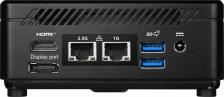 Неттоп MSI Cubi 5 12M-012XRU, Intel Core i7 1255U, DDR4 16ГБ, 512ГБ(SSD), Intel Iris Xe, noOS, черный [9s6-b0a811-264]