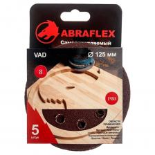 Диск шлифовальный 8 отверстий на липучке Velcro Abraflex Данный вид шлифовальных дисков используется совместно с эксцентриковыми шлифмашинами, а также УШМ или дрелями (при наличии соответствующего диска-оправки, приобретаемого отдельно). Диски крепятся к подошве с помощью качественной липучки на ворсовой основе (Velcro), рассчитанной на большое количество зацеплений. Применяется для сухого шлифования, зачистки изделий из металла, дерева, пластика, лакокрасочных поверхностей. При изготовлении кругов шлифовальных использована равномерная однослойная насыпка из качественного абразива ABRAFLEX (Германия). Материал абразива - оксид алюминия - один из наиболее популярных материалов, благодаря своей доступности, универсальности и неприхотливости. В основе абразива от ABRAFLEX – бумага. Главное преимущество данного материала – высокая эластичность. Такая основа применяется практически для любых кругов на липучке, которые могут использоваться для обработки различных материалов. Они обладают высокой универсальностью, а относительно небольшой ресурс с лихвой компенсируется очень доступной ценой. Специально для использования на эксцентриковых (орбитальных) шлифовальных машинах, шлифовальные диски имеют 8 отверстий для отвода пыли и шлама, образующихся в процессе работы. Внимание, изображение товара может отличаться от реального! Верные параметры указаны в технических характеристиках товара.