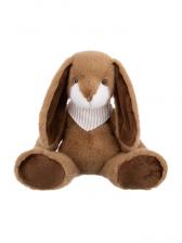 Мягкая игрушка «Зайчик», в косынке, коричневый, 23 см