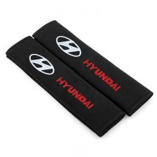 2 шт., автомобильный ремень безопасности, наплечник, защитный чехол, автомобильные аксессуары для Hyundai I30 I20 IX35 I40 Tucson Getz Sonata Veloster