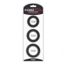 Набор эрекционных колец Lovetoy Power Plus, 3 шт