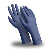 Перчатки Manipula Specialist ЭКСПЕРТ (DG-030), нитрил/неопрен, 0.23 мм, неопудренные, текстурированные, цвет синий (6), пар, Пер 627/6