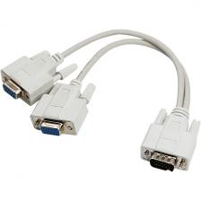 Переходник Rexant Штекер VGA - 2 гнезда VGA, провод (17-6834)
