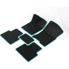 Автомобильные коврики для Renault Megane III 2008 - 2017 (Рено Меган 3) Vicecar DL37012-изумрудный