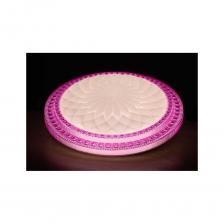 Светодиодный потолочный светильник предназначен для основного освещения внутри помещений различного назначения. Светодиодный потолочный светильник отличается высокой энергоэффективностью и простотой монтажа. Корпус изготовлен из металла, модель имеет опаловый рассеиватель. Дополнительные технические характеристики: Источник света: светодиоды SMD2835 Угол светораспределения: 180° Входное напряжение: 165–265 В Входная частота: 50–60 Гц Коэффициент пульсации: 5% Коэффициент мощности: cos ? > 0,5 Класс защиты от поражения эл. током: l Класс энергоэффективности: A+ Температура эксплуатации: от +1 до +40 °С Срок службы светодиодов: 25000 ч