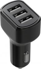 Автомобильная зарядка Автомобильное зарядное устройство Wiiix UCC-5-3-01-QC-ANT, 3xUSB, 2.1A, черный