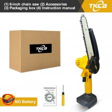 Беспроводная цепная пила TKCB 6 дюймов для аккумулятора Makita 18В