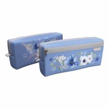 Пенал мягкий, 2 отделения, объёмный, 100x210x50 мм, ErichKrause Pastel Bloom