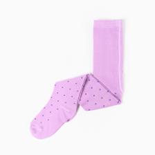 Колготки детские для девочки, сиреневые, рост 74-80 см