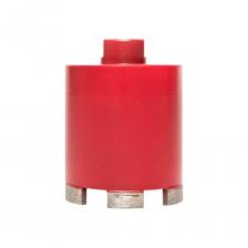 Алмазная коронка для дрелей с микроударом Коронка алмазная (верхнее пылеудаление) DCH-72MHS Micro Hit Laser M16 для дрелей с микроударом EKF dch-72-mhs-m16