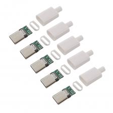 5 шт. Type-C USB 3.1 разъемы черные белые