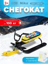 Снегокат «Ника-джамп» Winter Sport, жёлтый, чёрный, СНД1/WS Nika Kids