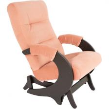 Кресло-маятник Эталон шпон Ткань MAXX305, каркас венге от фабрики Mebelik