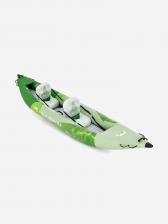 Каяк надувной двухместный с веслами Aqua Marina Betta-412, 412x80см, Зеленый