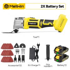 MELLWIN Бесщеточный Многофункциональный Инструмент 6+3 Шестерни