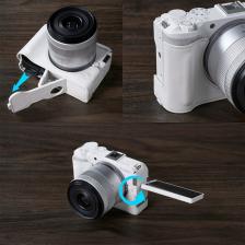 Чехол SmallRig Leather Half Case Kit для Canon R50 V Чёрный 5433