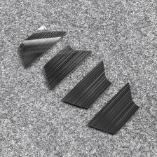 Черные металлические наклейки с защитой от царапин для Ford Focus Escape Maverick Bronco sport, спортивные аксессуары