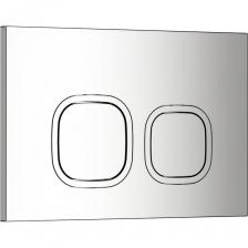 Универсальная кнопка смыва WAVE с двумя клавишами для полного и малого смыва. Экономичный режим малого смыва обеспечивает наиболее рациональное потребление воды. Кнопка выполнена из прочного и надежного АБС-пластика, выдерживает большое количество нажатий. Она легко монтируется, в установленном виде имеет минимальный выступ. Кнопка совместима со всеми инсталляциями WAVE. Важным аспектом при выборе кнопок для инсталляции является их совместимость с дизайном санузла. Интересное дизайнерское решение кнопки WAVE позволяет гармонично дополнить любой интерьер или стать его выраженным акцентом.