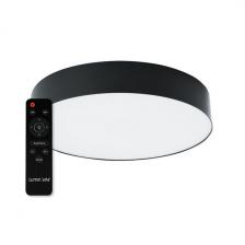 Светодиодный светильник потолочный 80W CCT 3000-6500K, с ПДУ черный матовый Lumin'arte Macaron CLL58