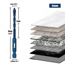 5/6/8/10/12 мм плитка высокой твердости эксцентриковое сверло прецизионное сверление керамики стекло стены бетон шестигранный хвостовик сверлильный инструмент