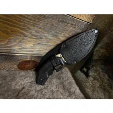 Нож Акула Рафт с кожанным чехлом