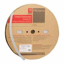 EKF Термоусаживаемая трубка ТУТ 50/25 PROxima tut-50-w 1 м