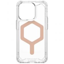 Чехол UAG с поддержкой MagSafe Plyo для iPhone 15 Pro Ice/Rose Gold (114286114348)