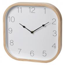 часы настенные KOOPMAN 300х300х48мм коричневый дерево